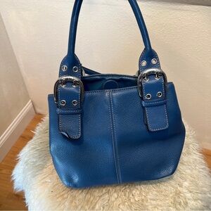 TIANANELLO Little Blue Leather ‘Shopper’.